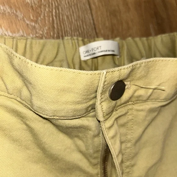 OAK + FORT Green Jeans - Picture 8 of 9